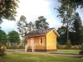Бани из профилированного бруса