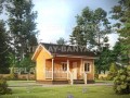 Бани из профилированного бруса
