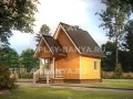 Бани из профилированного бруса