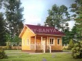 Бани из профилированного бруса