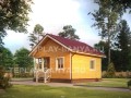 Бани из профилированного бруса