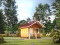 Бани из профилированного бруса