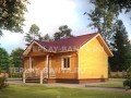 Бани из профилированного бруса