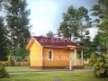 Бани из профилированного бруса