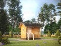 Бани из профилированного бруса