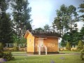 Бани из профилированного бруса