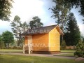Бани из профилированного бруса