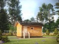 Бани из профилированного бруса