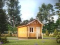 Бани из профилированного бруса