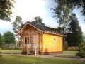 Бани из профилированного бруса