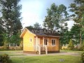 Бани из профилированного бруса