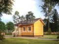 Бани из профилированного бруса
