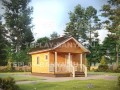 Бани из профилированного бруса