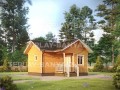Бани из профилированного бруса