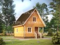 Бани из профилированного бруса
